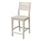 International Concepts Aspen Counter Height Panel Stool, 24" Seat Height, Unfinished S-32 - alternate 1